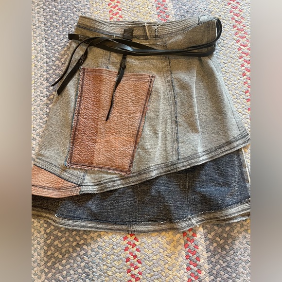 Tila and the Textiles Reversible Wrap Skirt - Picture 2 of 9